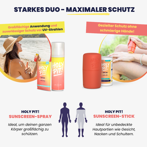 SUNSCREEN STICK & SPRAY | SunSational Bundle