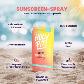 HOLY PIT! SUNSCREEN SPRAY SPF30